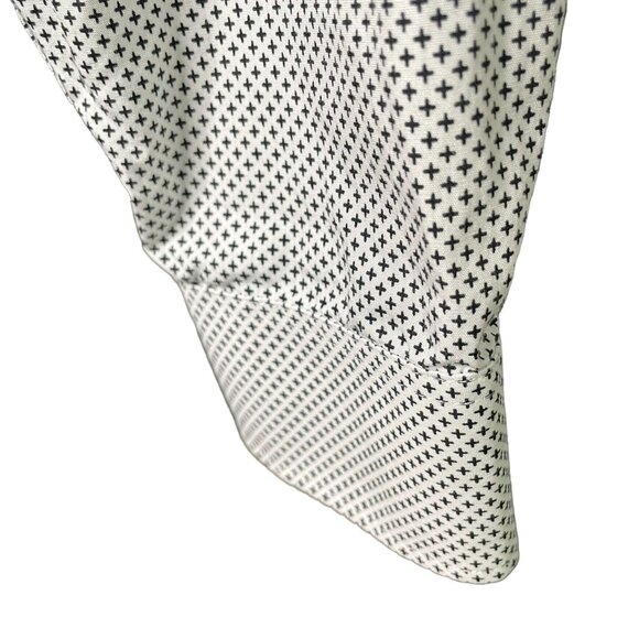 Mens Michael Kors Button Up Dress Shirt Tailored Fit Size L Blue c White Blue c - Picture 5 of 9